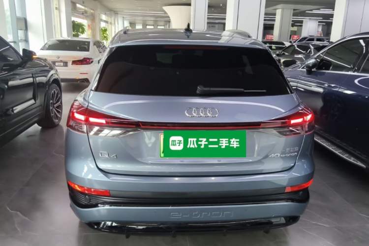 Used Audi Q4 e-tron 2023 40 e-tron Creation Edition Midnight Rear