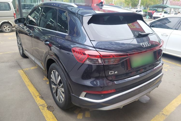 Used Audi Q4 e-tron 2023 40 e-tron Adventure Edition Rear Left 45 Deg