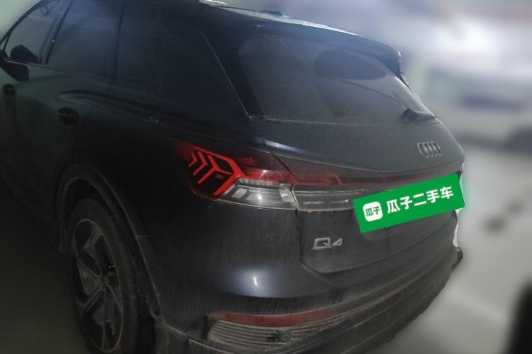 Used Audi Q4 e-tron 2023 40 e-tron Creation Edition Midnight Rear Left 45 Deg