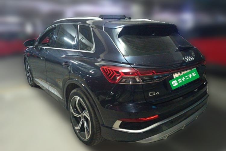 Used Audi Q4 e-tron 2023 50 e-tron quattro Visionary Edition Rear Left 45 Deg