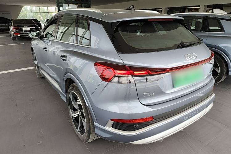 Used Audi Q4 e-tron 2023 40 e-tron Boundary Edition Rear Left 45 Deg