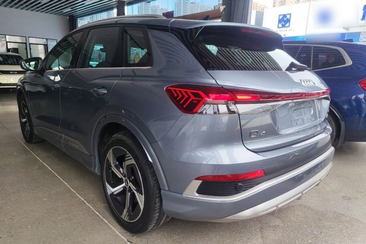 Used Audi Q4 e-tron 2023 50 e-tron quattro Visionary Edition Rear Left 45 Deg