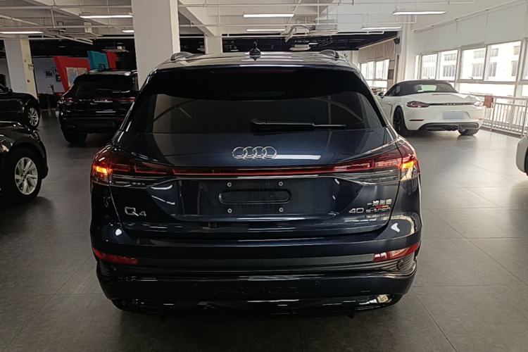 Used Audi Q4 e-tron 2023 40 e-tron Creation Edition Midnight Rear