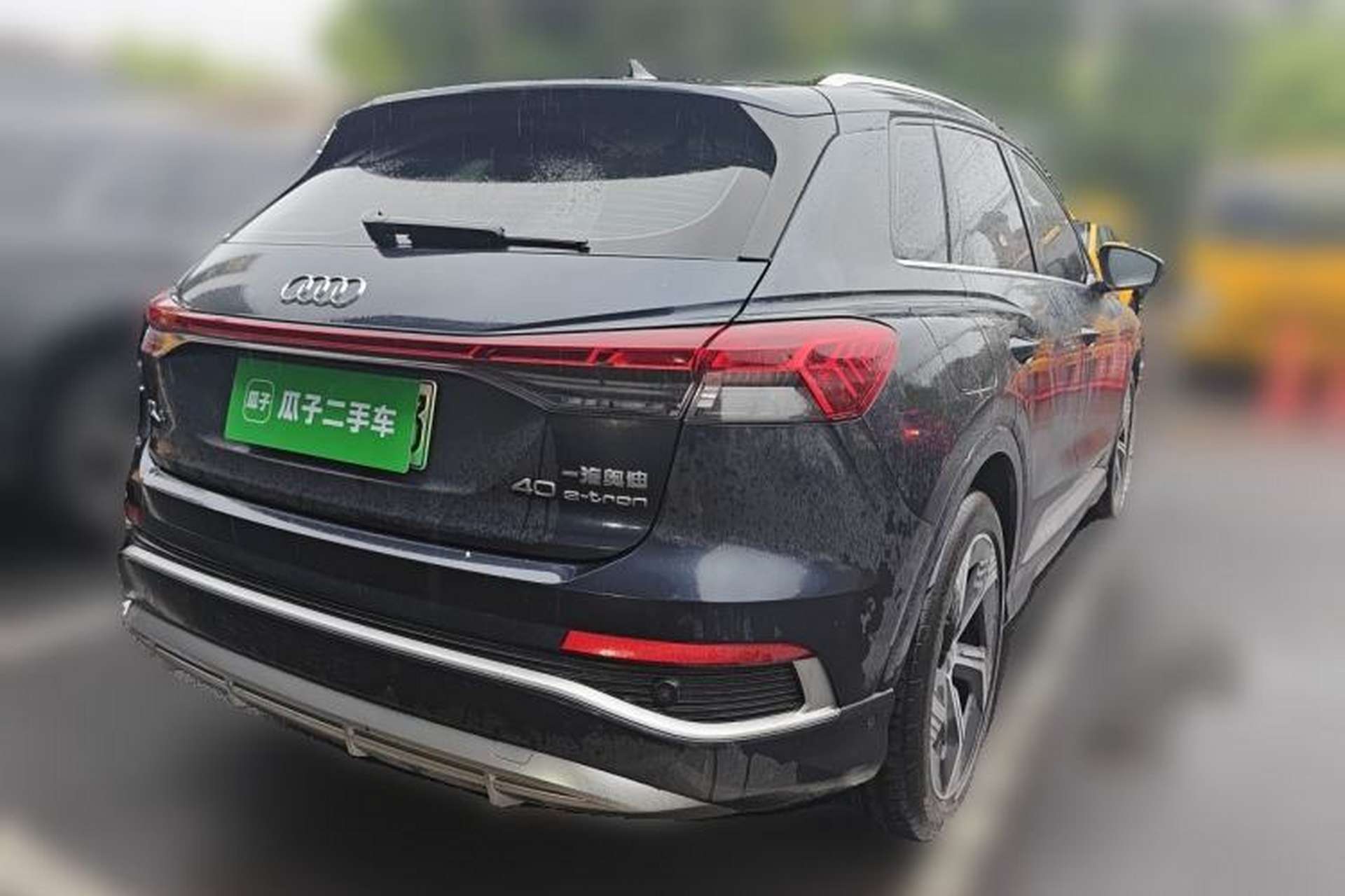 Used Audi Q4 e-tron 2023 40 e-tron Boundary Edition Rear Right 45 Deg