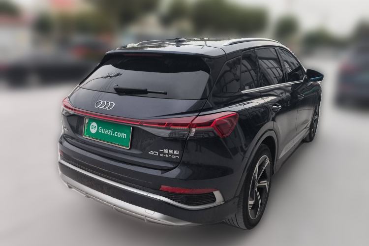 Used Audi Q4 e-tron 2023 40 e-tron Boundary Edition Rear Right 45 Deg