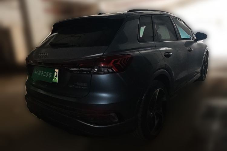 Used Audi Q4 e-tron 2023 40 e-tron Creation Edition Midnight Rear Right 45 Deg