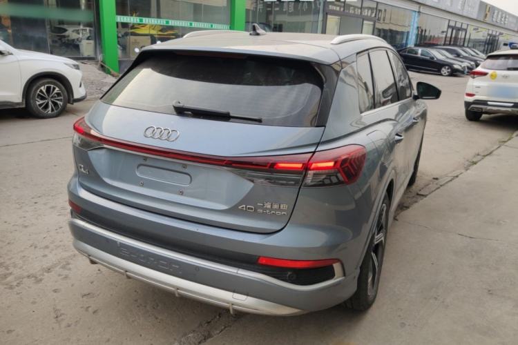 Used Audi Q4 e-tron 2023 40 e-tron Creation Edition Midnight Rear Right 45 Deg