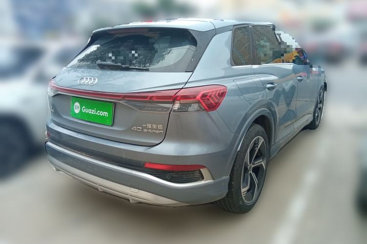 Used Audi Q4 e-tron 2023 40 e-tron Boundary Edition Rear Right 45 Deg