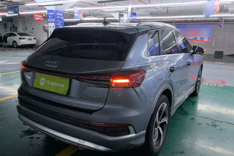 Used Audi Q4 e-tron 2023 40 e-tron Adventure Edition Rear Right 45 Deg
