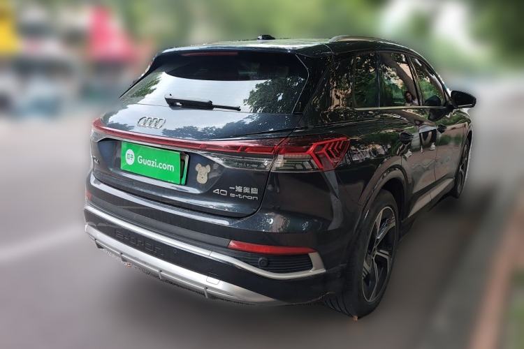 Used Audi Q4 e-tron 2023 40 e-tron Boundary Edition Rear Right 45 Deg