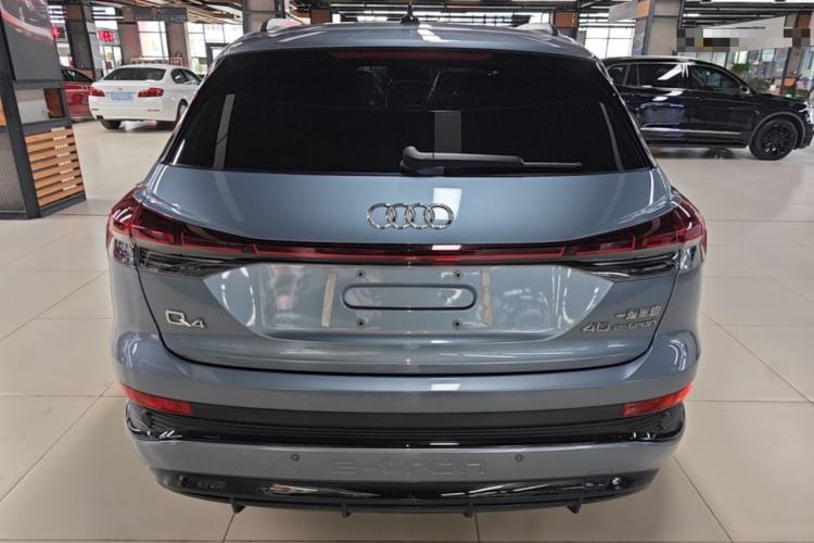 Used Audi Q4 e-tron 2023 40 e-tron Creation Edition Midnight Rear