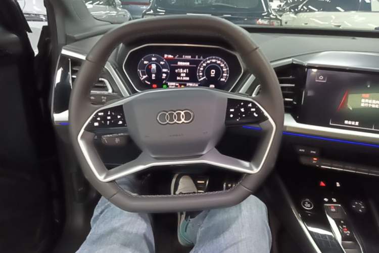 Used Audi Q4 e-tron 2023 40 e-tron Adventure Edition Steering Wheel