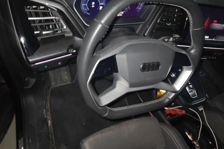 Used Audi Q4 e-tron 2023 40 e-tron Creation Edition Midnight Steering Wheel