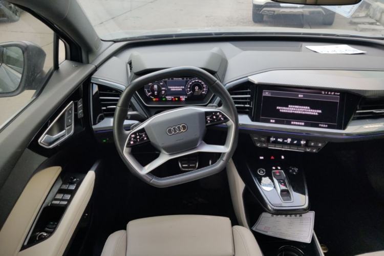 Used Audi Q4 e-tron 2023 40 e-tron Creation Edition Midnight Steering Wheel