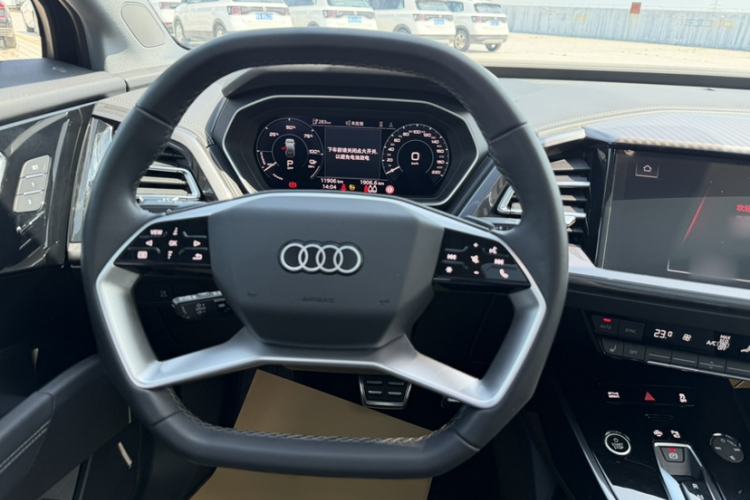 Used Audi Q4 e-tron 2023 40 e-tron Boundary Edition Steering Wheel