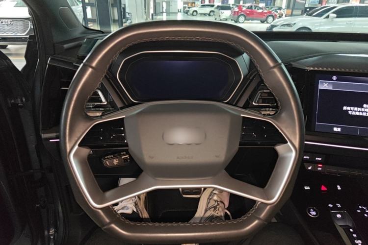 Used Audi Q4 e-tron 2023 40 e-tron Creation Edition Midnight Steering Wheel