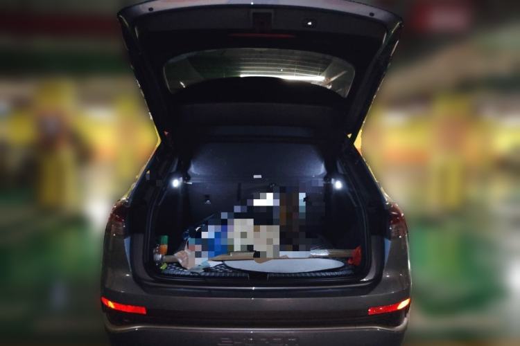 Used Audi Q4 e-tron 2023 40 e-tron Adventure Edition Trunk