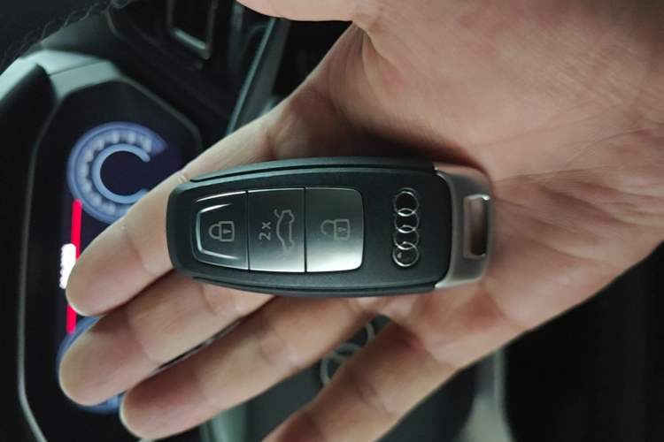 Used Audi Q4 e-tron 2023 40 e-tron Creation Edition Midnight Vehicle Key