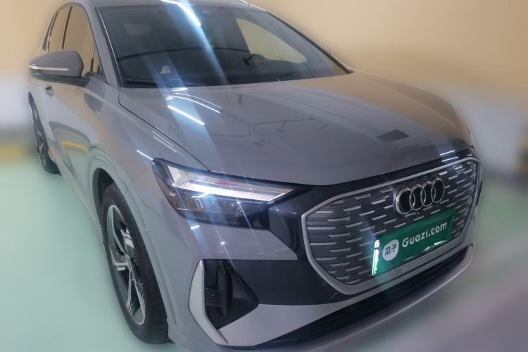 Used Audi Q4 e-tron 2023 40 e-tron Boundary Edition Front Right 45 Deg