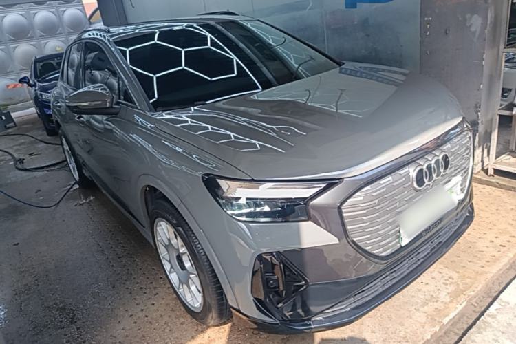 Used Audi Q4 e-tron 2023 40 e-tron Adventure Edition Front Right 45 Deg