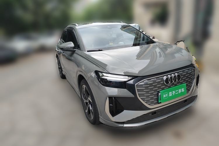 Used Audi Q4 e-tron 2023 40 e-tron Boundary Edition Front Right 45 Deg