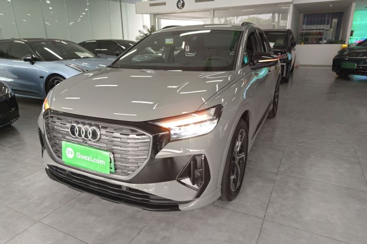 Used Audi Q4 e-tron 2023 40 e-tron Creation Edition Midnight Left Front Headlight