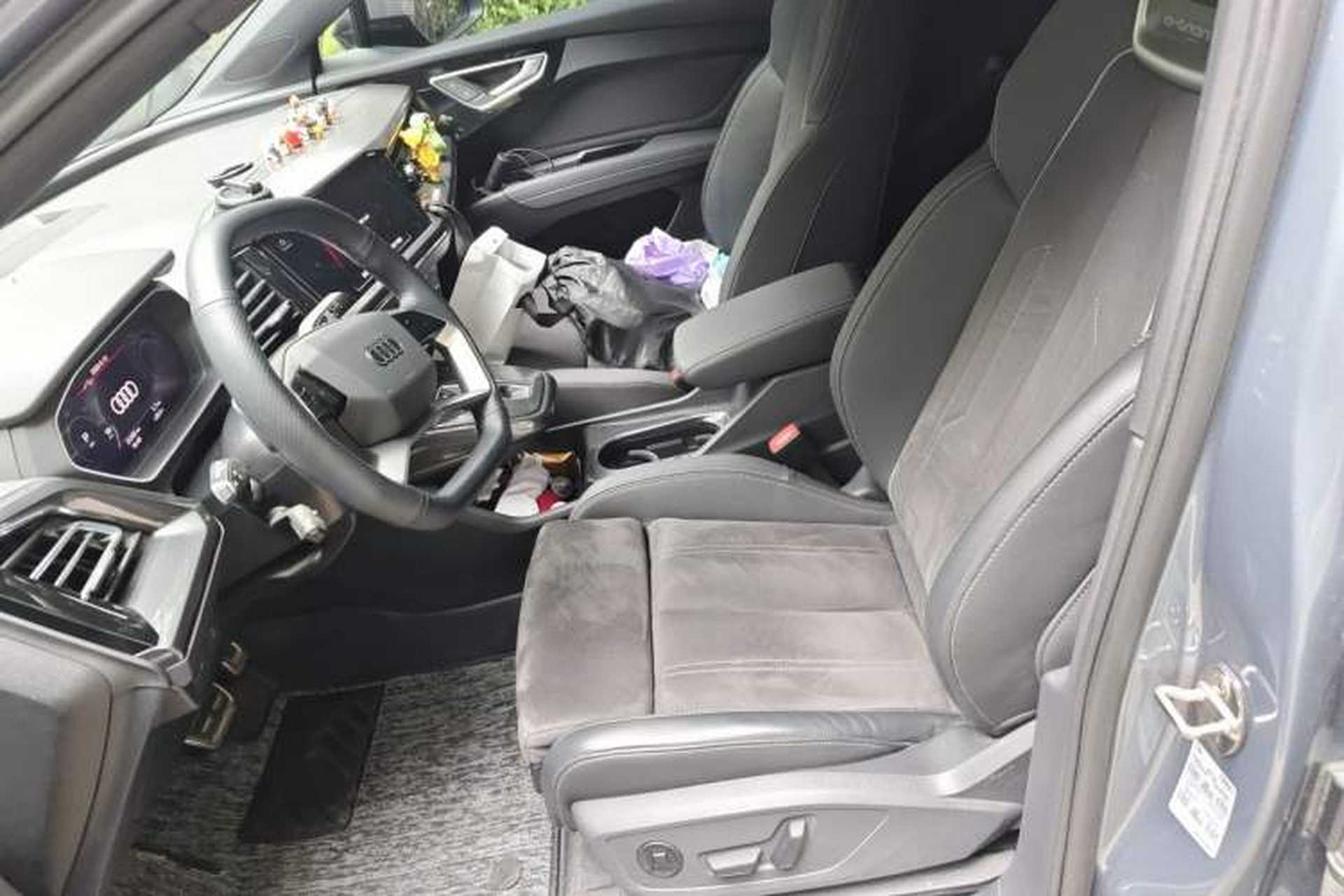 Used Audi Q4 e-tron 2023 40 e-tron Creation Edition Midnight Left Front Seat