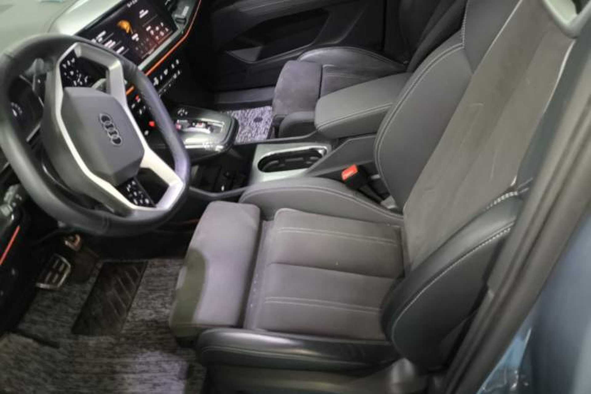 Used Audi Q4 e-tron 2023 40 e-tron Creation Edition Midnight Left Front Seat