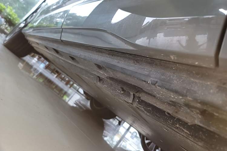 Used Audi Q4 e-tron 2023 40 e-tron Boundary Edition Left Side Sill