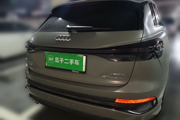 Used Audi Q4 e-tron 2023 40 e-tron Creation Edition Midnight Rear