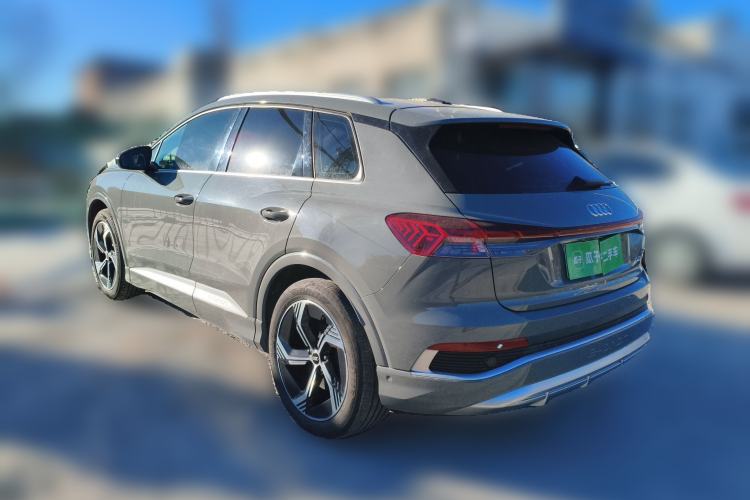 Used Audi Q4 e-tron 2023 40 e-tron Boundary Edition Rear Left 45 Deg