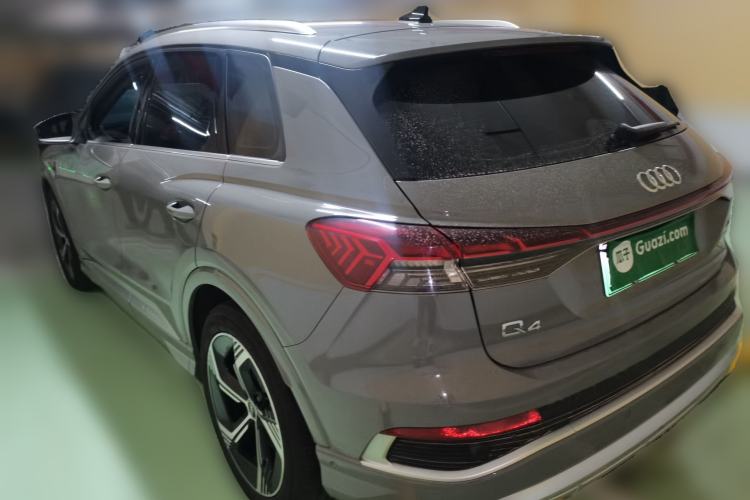 Used Audi Q4 e-tron 2023 40 e-tron Boundary Edition Rear Left 45 Deg