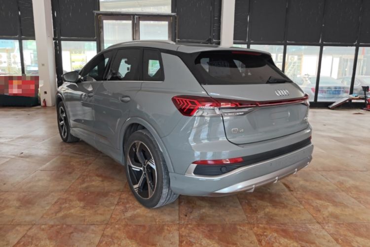 Used Audi Q4 e-tron 2023 40 e-tron Boundary Edition Rear Left 45 Deg