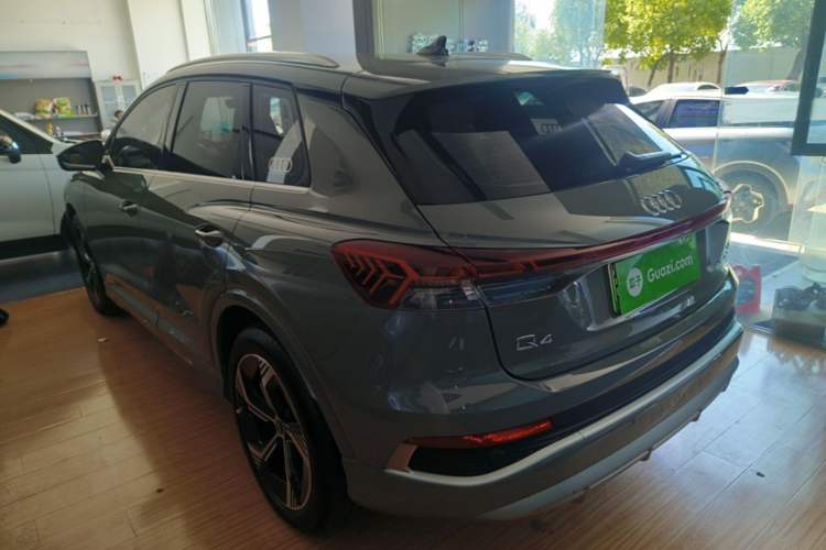 Used Audi Q4 e-tron 2023 40 e-tron Boundary Edition Rear Left 45 Deg