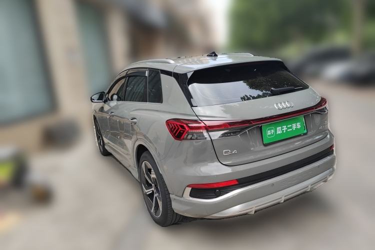 Used Audi Q4 e-tron 2023 40 e-tron Boundary Edition Rear Left 45 Deg