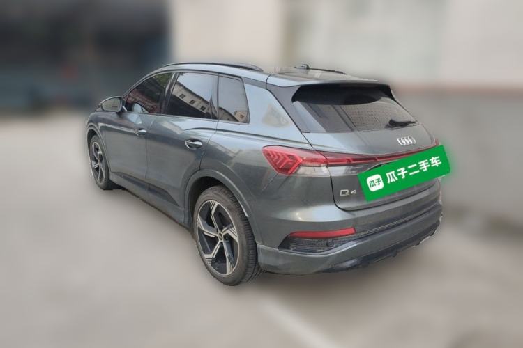 Used Audi Q4 e-tron 2023 40 e-tron Creation Edition Midnight Rear Left 45 Deg