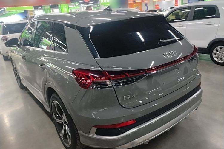 Used Audi Q4 e-tron 2023 40 e-tron Boundary Edition Rear Left 45 Deg