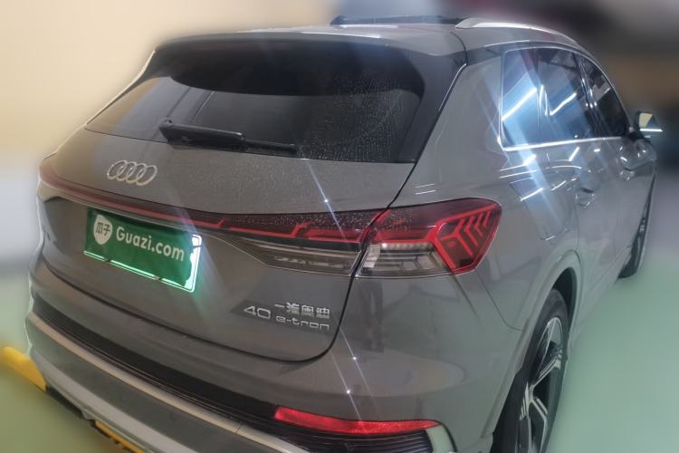 Used Audi Q4 e-tron 2023 40 e-tron Boundary Edition Rear Right 45 Deg