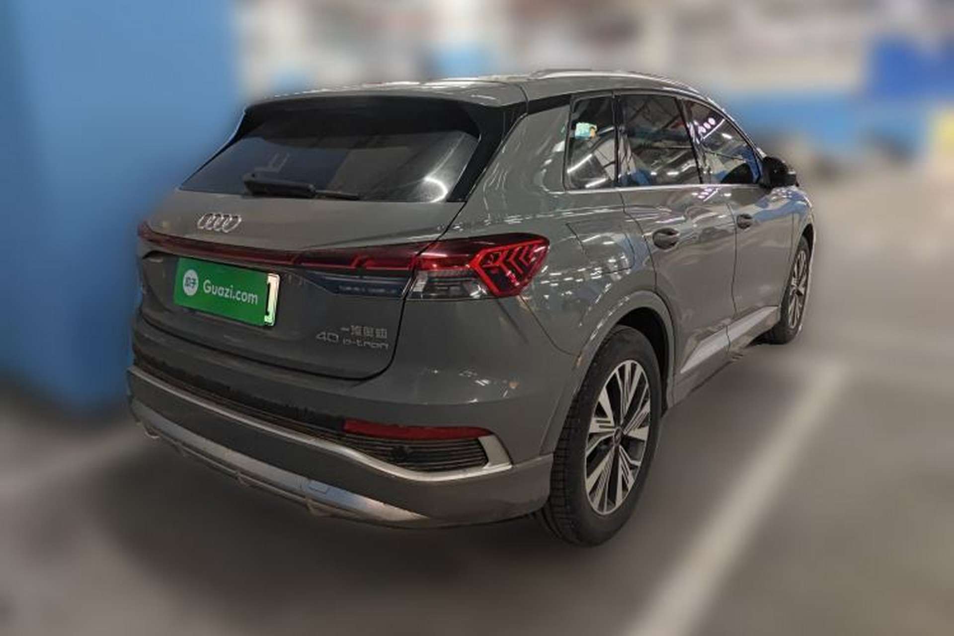 Used Audi Q4 e-tron 2023 40 e-tron Adventure Edition Rear Right 45 Deg