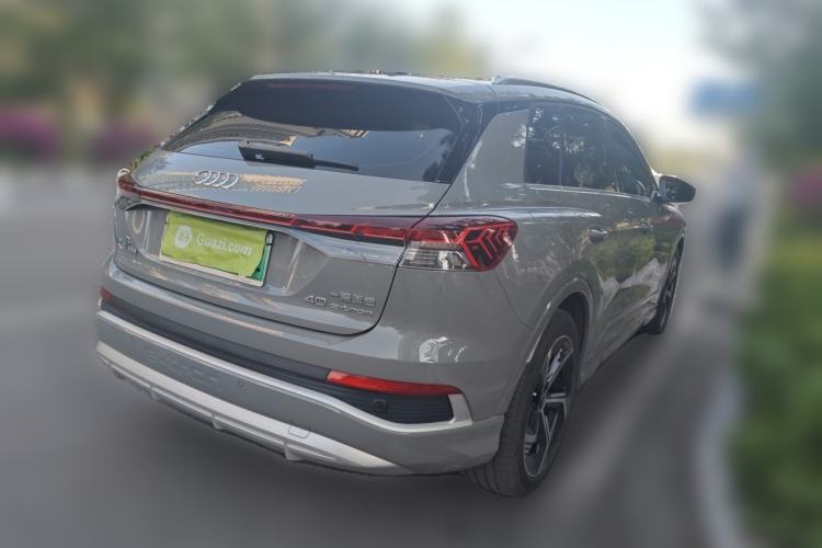 Used Audi Q4 e-tron 2023 40 e-tron Boundary Edition Rear Right 45 Deg