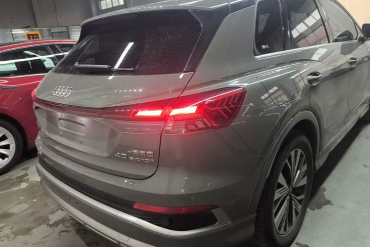 Used Audi Q4 e-tron 2023 40 e-tron Adventure Edition Rear Right 45 Deg