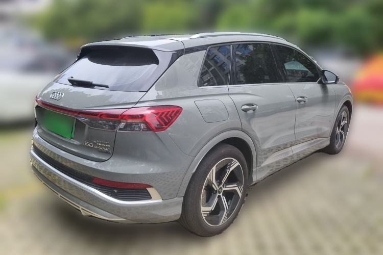 Used Audi Q4 e-tron 2023 50 e-tron quattro Visionary Edition Rear Right 45 Deg