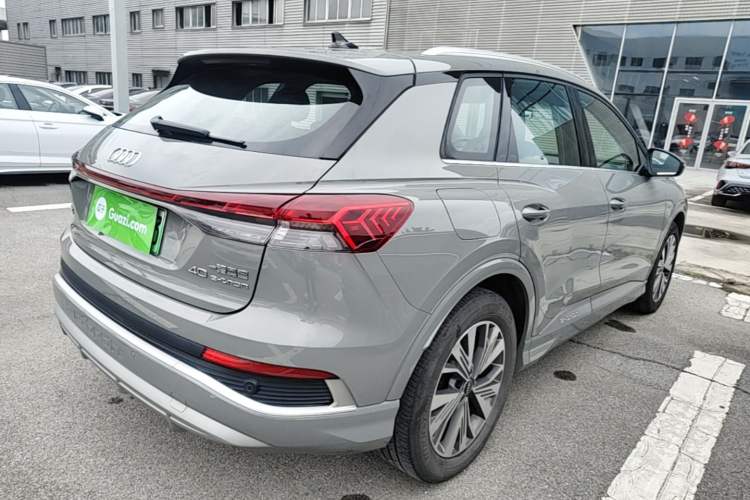 Used Audi Q4 e-tron 2023 40 e-tron Adventure Edition Rear Right 45 Deg