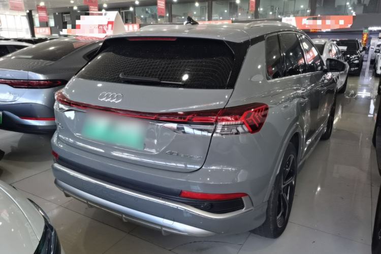 Used Audi Q4 e-tron 2023 40 e-tron Boundary Edition Rear Right 45 Deg