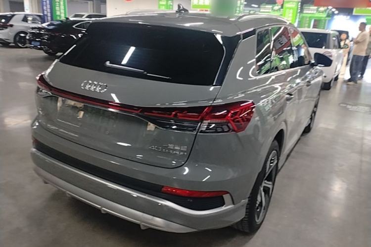 Used Audi Q4 e-tron 2023 40 e-tron Boundary Edition Rear Right 45 Deg