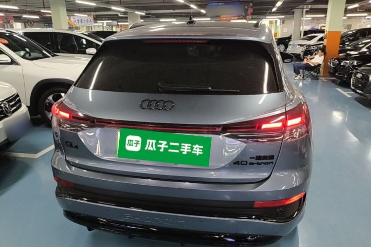 Used Audi Q4 e-tron 2023 40 e-tron Creation Edition Midnight Rear