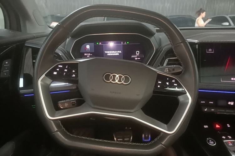 Used Audi Q4 e-tron 2023 40 e-tron Boundary Edition Steering Wheel