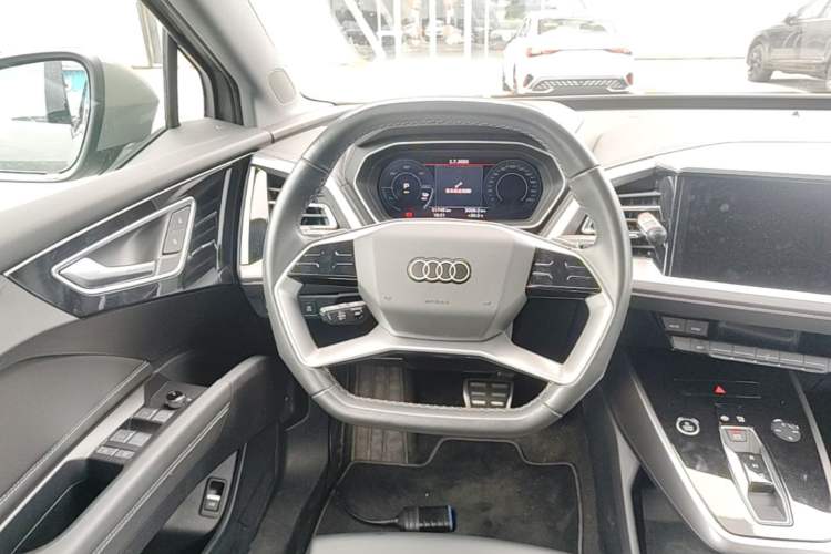 Used Audi Q4 e-tron 2023 40 e-tron Adventure Edition Steering Wheel