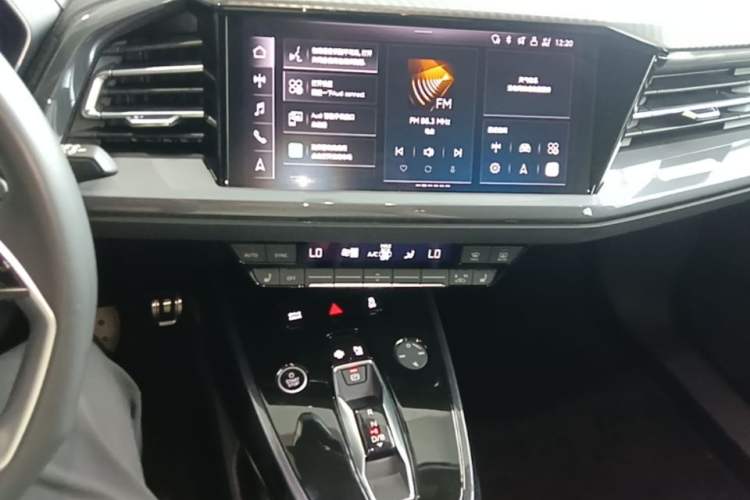 Used Audi Q4 e-tron 2023 40 e-tron Boundary Edition Audio And AC Panel