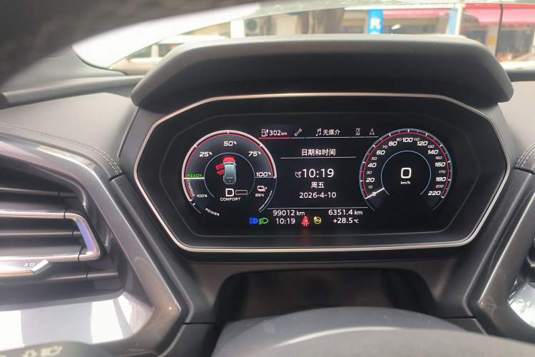 Used Audi Q4 e-tron 2023 40 e-tron Creation Edition Midnight Instrument Cluster